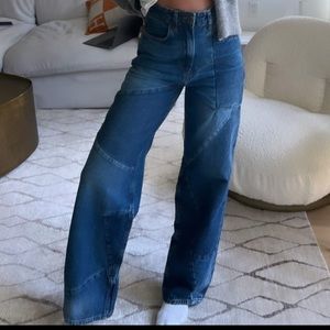 Zara Patchwork jeans